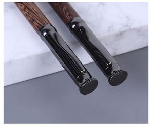 Bolígrafos de Madera de Lujo Personalizados con Logotipo Grabado, Bolígrafo de Escritura Creativo Vintage, Regalo Personalizado - Product Image 2