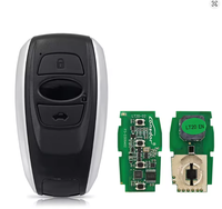 Lonsdor LT20-02 - Placa PCB para Llave Inteligente con Carcasa de 3 Botones para Subaru WRX Legacy Outback Forester Ascent, Compatible con K518 KH100 KW100 5801/7000
