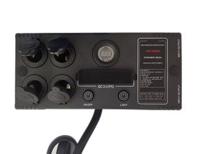 Accessoires 4x4 4WD, boîte de <span class=keywords><strong>distribution</strong></span> d'alimentation 12V mini, boîte de commande avec prise d'alimentation 50A et chargeur USB, prise allume-cigare - Product Image 3