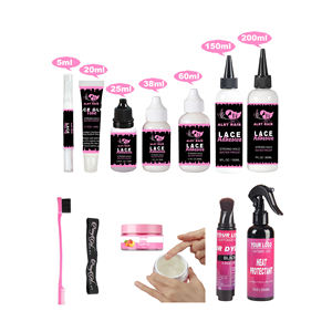 30 jours de colle de dentelle imperméable naturelle invisible de marque privée de tenue extrême de longue durée pour les perruques de dentelle frontale - Product Image 2