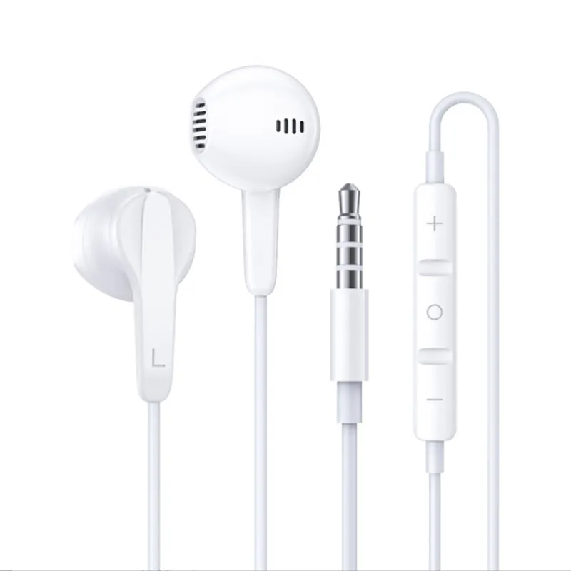 Amostra grátis Hot Selling 1.2M Full compatível 3.5mm Wired headphones Fones de ouvido fone para iPhone Androids auriculares