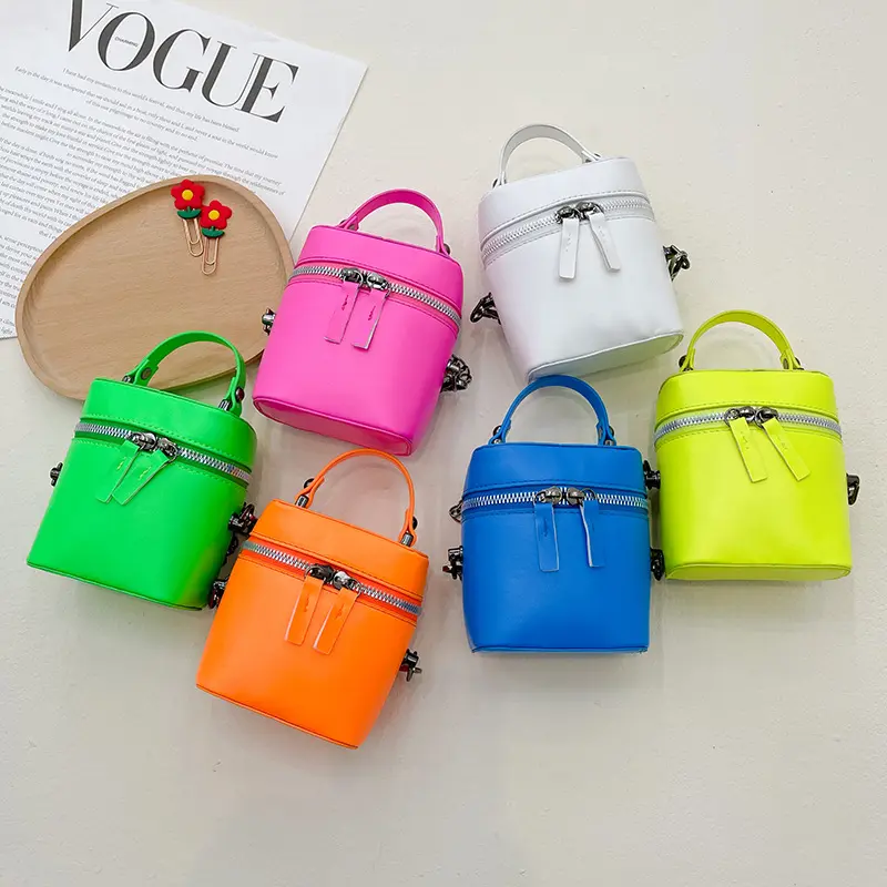 Children Crossbody Fashion Handbag Flower Shape Mini PU Leather Purse Sling Shoulder Bag Kids Messenger Bag Trendy Boutique