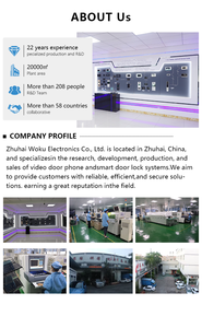 Hiển thị <span class=keywords><strong>IP</strong></span> hệ thống liên lạc hệ thống rfic Monitor tuya ứng dụng thông minh từ xa mở khóa <span class=keywords><strong>video</strong></span> Cửa Điện thoại biệt thự xây dựng chuông cửa máy ảnh - Product Image 5