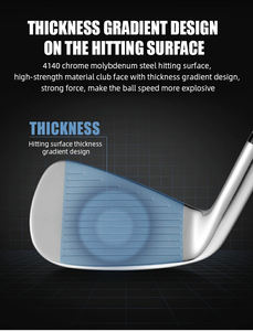 Usga पेशेवर गोल्फ इरोन के खोखले शरीर गोल्फ आयरन सेट 304 नरम लोहे के सेट को सही हाथ के गोल्फ क्लब सेट - Product Image 5