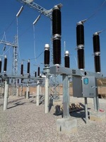 Interruptor de Alto Voltaje LW36 de 3 Polos, 72.5kV, 126kV, 145kV, Interruptor de Circuito SF6 para Exteriores, 110kV, 3150A