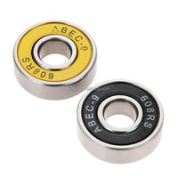 Roulements de skateboard haute vitesse colorés Abec 7 Abec 9, roulements à billes en céramique miniatures 608, roulements pour patins à roulettes