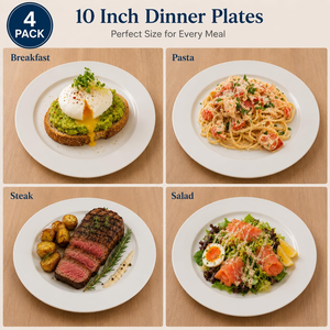 High Bone China <b>Plate</b> Customized Wedding Hotel White Porcelain Flat <b>Plate</b> <b>Ceramic</b> Round <b>Plate</b> Dinner Decorative - Product Image 4