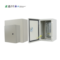 Boîtier de distribution métallique Saipwell SPT IP66 pour CE, en acier laminé à froid, avec revêtement en poudre, verrouillable