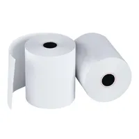 Rouleau de papier thermique pour caisse enregistreuse, impression personnalisée de prix et de tickets de loterie, haute douceur, 48-80 g/m², vente chaude en usine