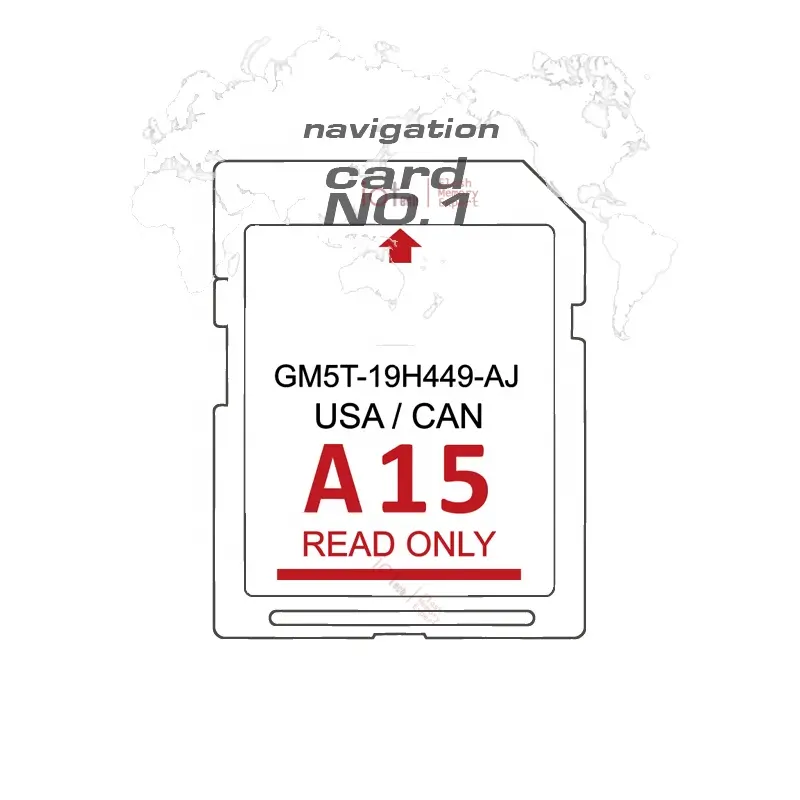 Iotech 2024 GM5T 19H449 AJ A15 A14 A13 A12 A11 mise à jour de la carte cid navigation sd karte carte mémoire pour Ford Lincoln GPS USA Canada