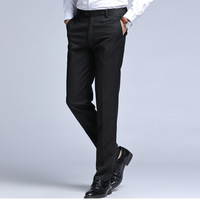 Nouveau Pantalon Habillé Slim Fit Rayé pour Homme 2025 – Idéal Bureau et Tenues Décontractées
