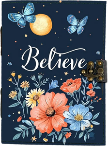 Diario de Cuero con Impresión UV, Mandala, Chakra, Yoga, Cuaderno Espiritual, Estilo Boho, Diario de Meditación y Mindfulness - Product Image 5