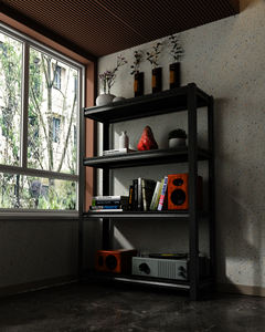 מדפים מוסך מתכת אחסון מתלה ללא מדפים מערכות פלדה תעשייתי 5 גבורות כבד מדפים יחידת מרוץ - Product Image 3