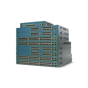 WS-C3560V2-48PS-S série 3560V2 interruptor Ethernet PoE 48 portas 100Mbps WS-C3560V2-48PS-S