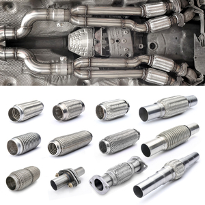 Tubo De <span class=keywords><strong>Escape</strong></span> Universal De acero inoxidable, tubo Flexible De alta calidad, varios tamaños - Product Image 1