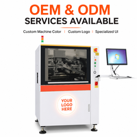 Nouvelle machine d'impression de pochoirs de pâte à souder SMT entièrement automatique WDS-A26P avec alignement par vision et haute précision pour PCB