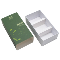 Cajón personalizado cartón corrugado cajas rígidas plegables cartón reciclable embalaje de envío para Té materiales reciclados