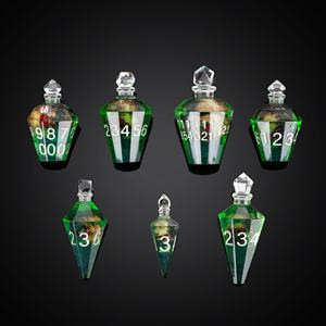 Juego de Dados Poliédricos D20 de Resina Udixi para Juegos de Mesa DND <span class=keywords><strong>RPG</strong></span> - Opción de Logotipo Personalizado, Colección Duradera de 7 Piezas - Product Image 1