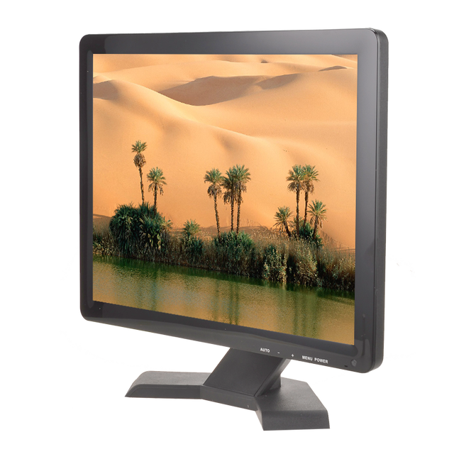 Square Screen 4 3 19 Inch TFT VGA Monitor 1280*1024 Resolution 19 Inch PC Monitor