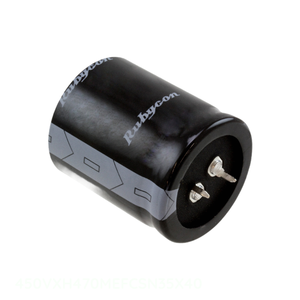 Condensateur traversant 470 µF en aluminium 20% 450V SNAP TH 450VXH470MEFCSN35X40 - Product Image 1