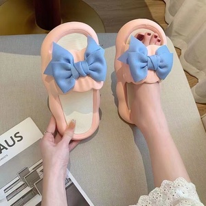 2023 pantoufles femme été extérieur porter sur le fond épais belle arc fée pantoufles bain intérieur antidérapant étudiants - Product Image 5