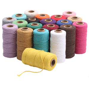 Cuerda <span class=keywords><strong>de</strong></span> algodón multifunción al por mayor <span class=keywords><strong>3mm</strong></span> 4mm 5mm 100% cordón <span class=keywords><strong>de</strong></span> algodón natural <span class=keywords><strong>de</strong></span> macramé - Product Image 2