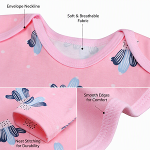 Body per body a manica corta a prezzo basso a basso costo con stampa casuale a colori da bambina <span class=keywords><strong>0</strong></span> 24 <span class=keywords><strong>mesi</strong></span> tutine da bambina <span class=keywords><strong>vestiti</strong></span> per neonati - Product Image 3