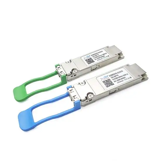 100G QSFP28 PSM4 SWDM4 100M 500M BIDI 40 กม.80 กม.100 กม.LC MPO ตัวรับส่งสัญญาณแสงสําหรับ Cisco Arista พุทราสีกระท่อมสวิทช์