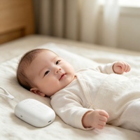 Mini machine à bruit blanc portable avec 24 sons relaxants intégrés, lampe de nuit LED, dispositif de relaxation pour le sommeil, logo personnalisé disponible