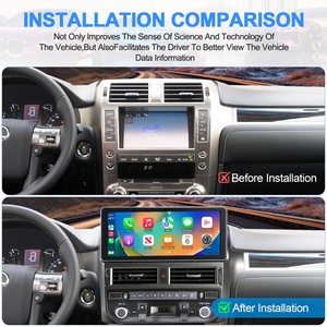 Navihua Nouveau Design Autoradio Android 12,3 pouces GPS Navigation Multimédia Carplay Autostereo Écran Tactile pour Lexus GX 2010-2019 - Product Image 5