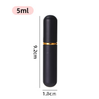 Inhalateur d'aromathérapie pour spa, clinique, studio de massage, bâton nasal vide rechargeable avec revêtement en verre, coque en aluminium