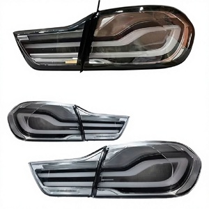 SJC ใหม่สัญญาณไฟเลี้ยว lci ไฟท้าย LED เต็มเลนส์ใส6000K 36W 12V สำหรับ3ชุด F30 F35 2012-2018 - Product Image 4