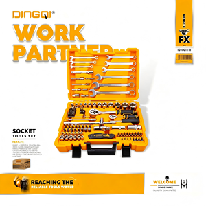 Juego <span class=keywords><strong>de</strong></span> <span class=keywords><strong>Herramientas</strong></span> Dingqi <span class=keywords><strong>de</strong></span> 114 Piezas, Juego <span class=keywords><strong>de</strong></span> Llaves <span class=keywords><strong>de</strong></span> Trinquete y Destornilladores <span class=keywords><strong>para</strong></span> Uso Doméstico y Reparación <span class=keywords><strong>de</strong></span> Automóviles en una Caja <span class=keywords><strong>de</strong></span> <span class=keywords><strong>Herramientas</strong></span> <span class=keywords><strong>de</strong></span> Plástico Soplado - Product Image 1