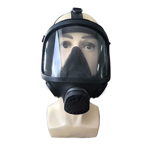 Fox kép Canister lớn đầy đủ Mặt Tự lọc loại FM15 mặt nạ khí tái sử dụng Mặt Nạ Silicone bụi chức năng hình chữ V - Product Image 3