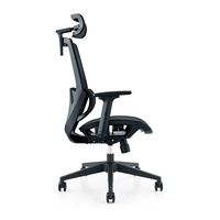 Chaise de bureau moderne en maille ergonomique avec support lombaire réglable en hauteur à bon prix