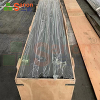 Fabricant de tuyaux inox soudés SANON Astm A554 Aisi 201 304 Tube rond en acier inoxydable pour systèmes de garde-corps