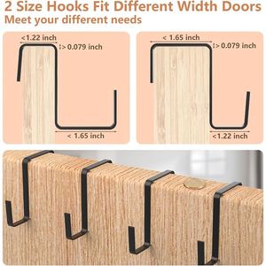 Foldable Large Pockets Door <b>Rack</b> <b>Wall</b> Shoe <b>Storage</b> Bag Organizer Non-woven Fabric for Men Women Kids for Clothing - Product Image 4