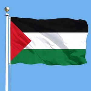 Bufanda Promocional de Poliéster con Estampado de Bandera de Palestina para Automóvil, con Bandera Palestina Personalizada y Tamaños Personalizados - Product Image 2