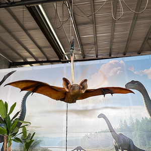 Modèle animal réaliste de chauve-souris suspendue électrique animatronique de parc à thème pour une utilisation intérieure/extérieure dans les parcs d'aventure et les centres commerciaux - Product Image 5
