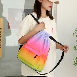 Large Capacity Waterproof Nylon <b>Drawstring</b> <b>Backpack</b> Bag Custom Outdoor Travel Sport Basketball <b>Backpacks</b> - Product Image 4