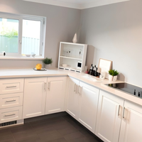 Maison de bureau industrielle préfabriquée pliable en kit, 3 chambres avec cuisine et séjour, maison mobile d'extérieur