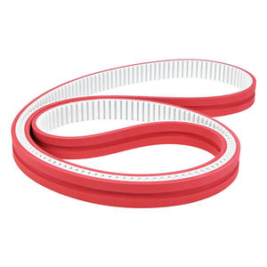 Özelleştirilebilir kırmızı kauçuk zamanlama kemeri aşınmaya dayanıklı taşlama dişleri çiftlik endüstrileri OEM desteklenen standart transmisyon kayışları - Product Image 6