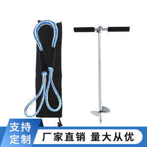 Ancre de sol en spirale en acier inoxydable 316 pour la stabilisation des tentes, des hangars, des bateaux, l'ancrage de plage, piquets de tente et maillets - Product Image 3