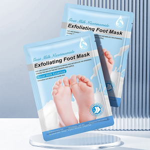 <span class=keywords><strong>Masque</strong></span> pour les pieds au lait de chèvre, à la niacinamide et à la lavande pour hydrater, nourrir et améliorer la peau rugueuse - Product Image 2