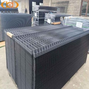 Clôture en fil d'acier 3D plié, galvanisé à chaud, revêtement en poudre PVC, assemblage facile, haute durabilité, faible entretien, pour la maison et l'extérieur - Product Image 5
