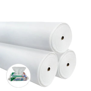 아기 물티슈 원료용 맞춤형 주름 방지 생분해성 스펀레이스 부직포 - Product Image 1