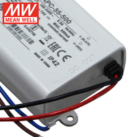 Alimentation à découpage économique Meanwell APC-35-500 CC Mini pour éclairage LED, 35W 500mA 25~70VDC IP42