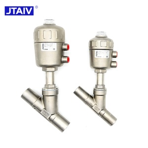 Válvula de Ángulo Neumática de Acero Inoxidable JTAIV 304/316 con Rosca Interna DN15-DN100 1.6MPa Grado Alimenticio - Product Image 6