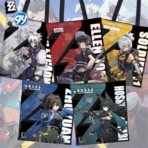 37*33cm Neues Spiel Zenless Zone Zero Anime Leinwand Handtasche Cosplay Anime Einkaufstasche - Product Image 2