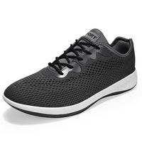 Chaussures de course pour hommes, fabriquées sur mesure, légères, respirantes, en mesh, avec semelle flexible, pour la course sur route et la marche
